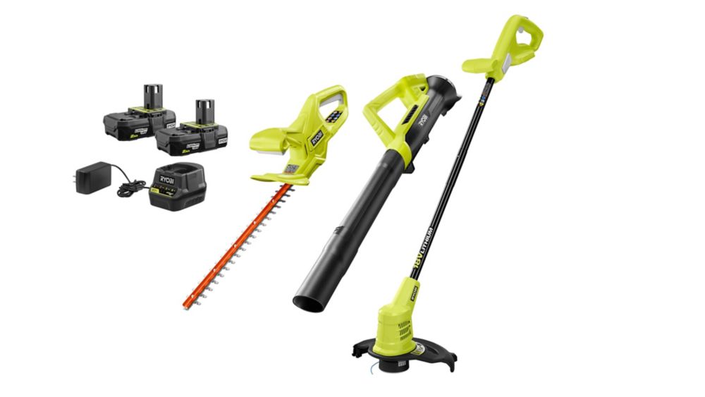 ryobi 18v 2.0 ah cordless line trimmer