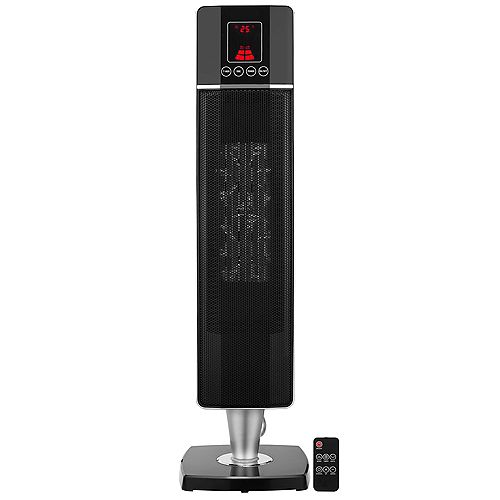 Ecohouzng Tower Ceramic Fan Heater with Remote Control