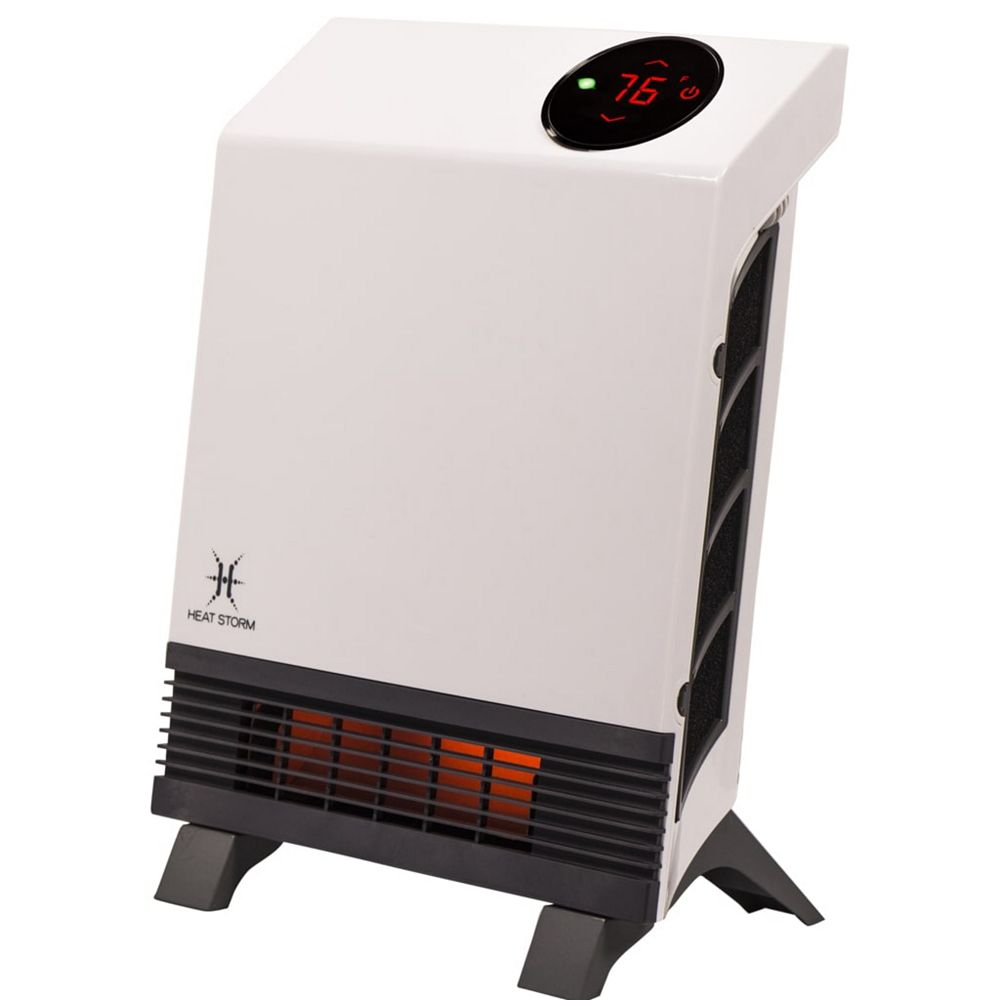 Heat Storm Heat Storm 1000-Watt Infrared Cabinet Electric Space Heater ...