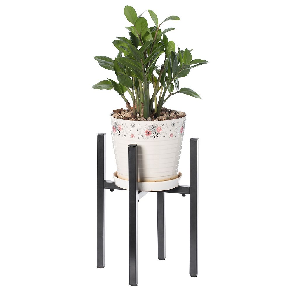 Gardenised Adjustable Metal Plant Holder, Flower Pot Stand Expands from