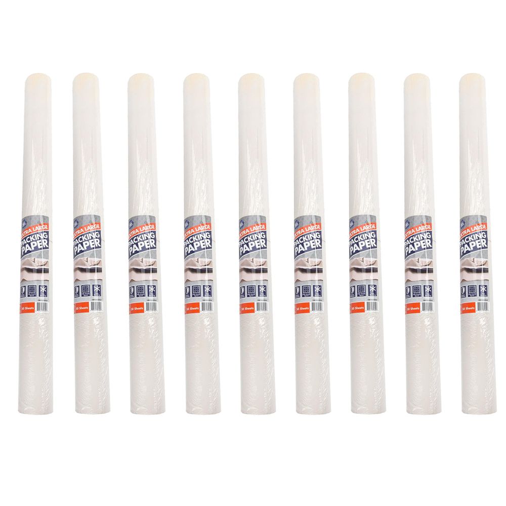 Pratt Retail Specialties 9 Pack 36 in. x 36 in. Packing Paper (50 ...