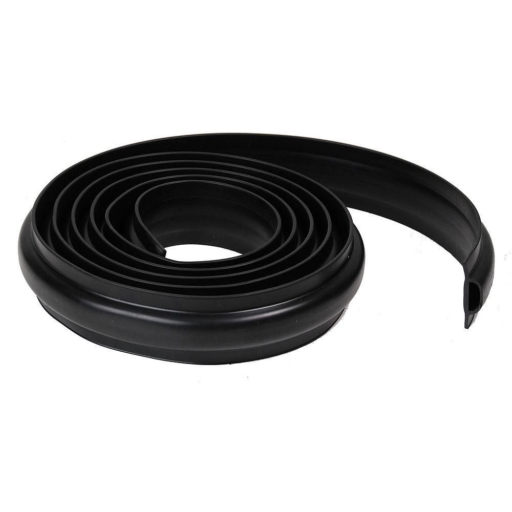 Dimex EasyFlex DShape Dock Edging Black, 25 ft The Home Depot Canada
