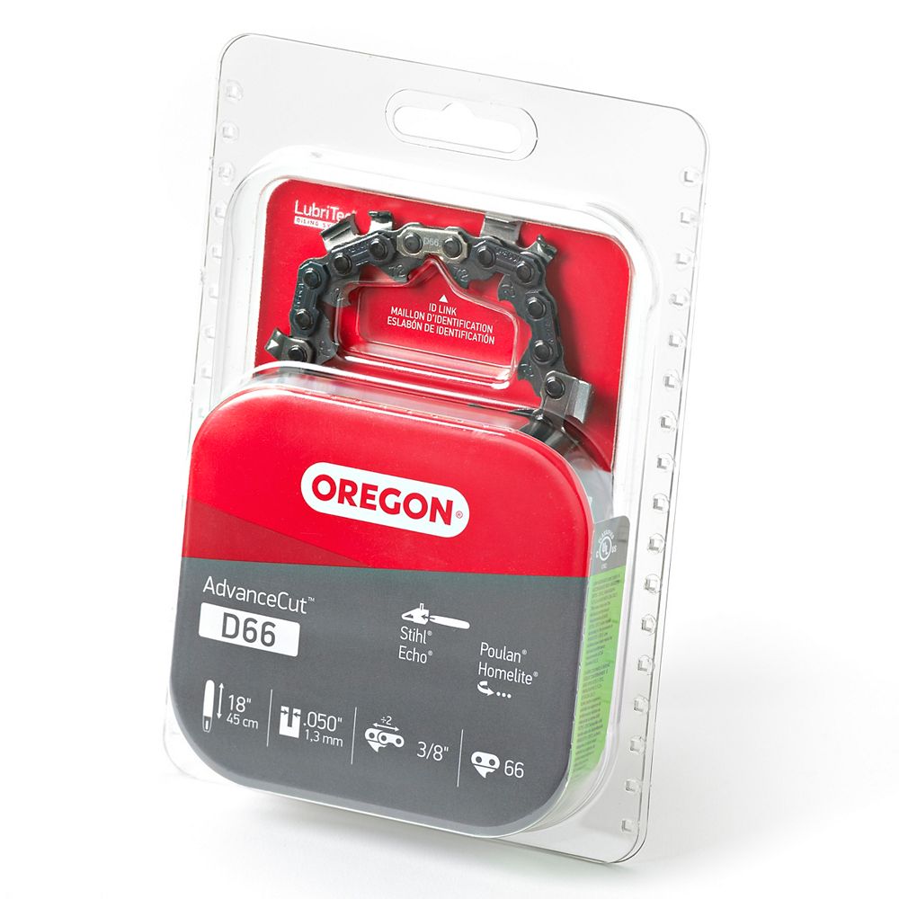 Oregon Oregon D66 AdvanceCut Saw Chain, 18" The Home Depot Canada