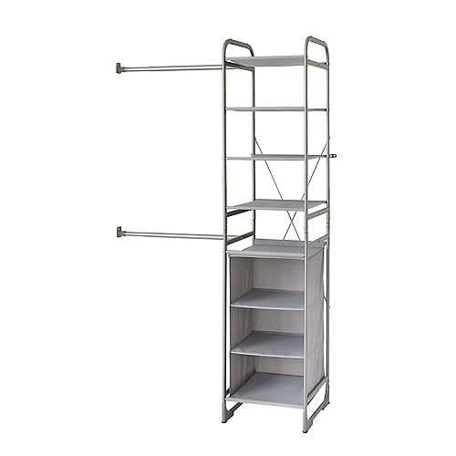 Versa System - Wall Mount Shelf and Cubby Tower