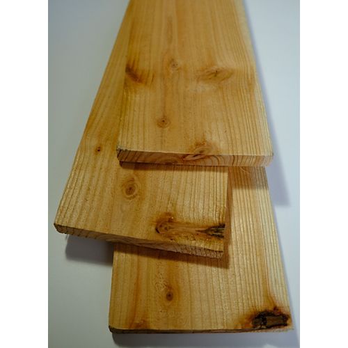 1x6x6 Sugi Wood Fence Board