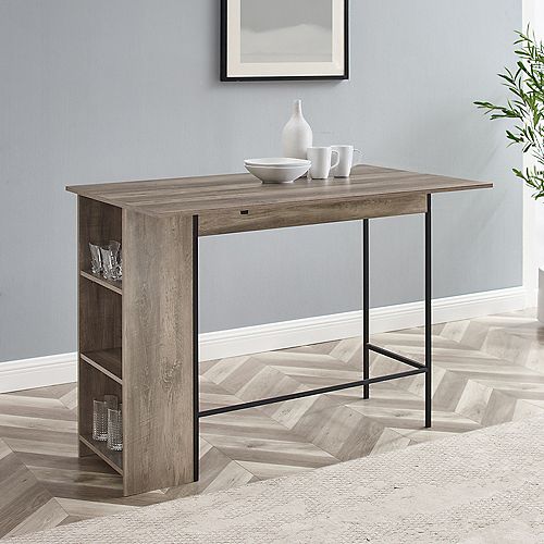 Engineered Wood Dining Tables Kitchen, Round Drop Leaf Table Canada