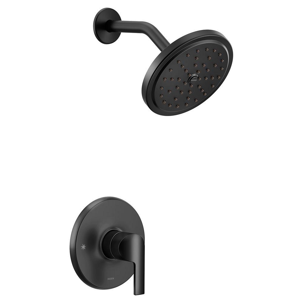 MOEN Doux MCORE 3Series 1Handle Shower Trim in Matte Black (Valve