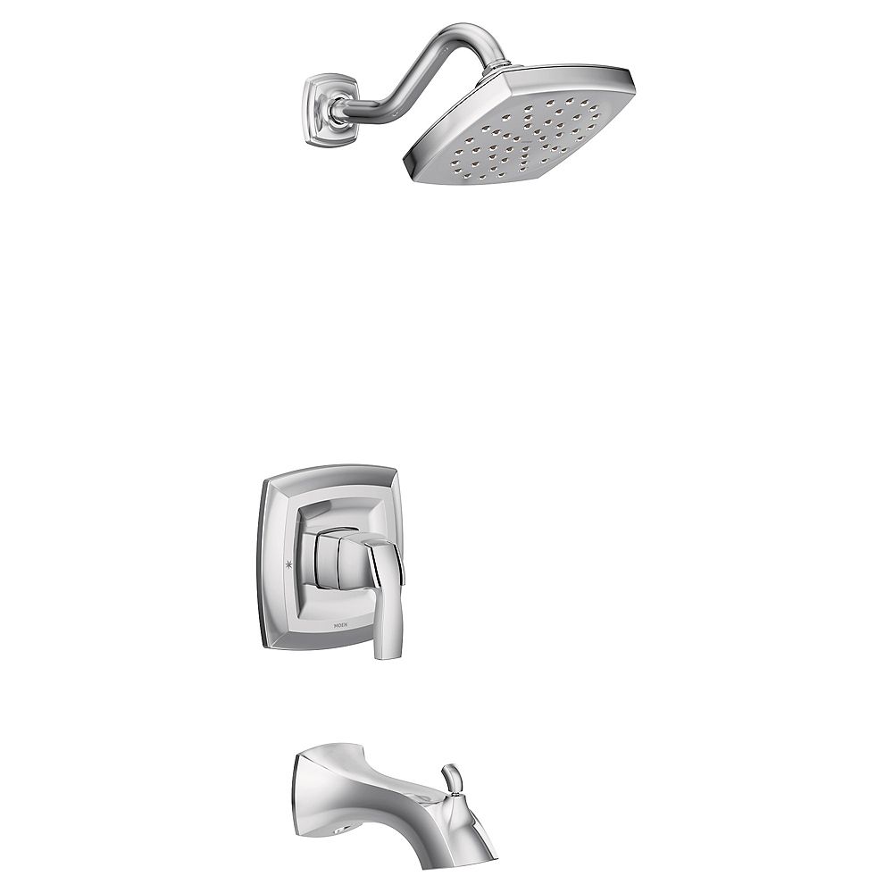 MOEN Voss MCORE 3Series 1Handle Tub and Shower Trim in Chrome (Valve Sold Separately) The