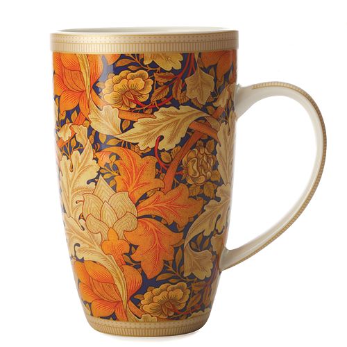 William Morris Acanthus Coupe Mug 420 ml - Pack of 6