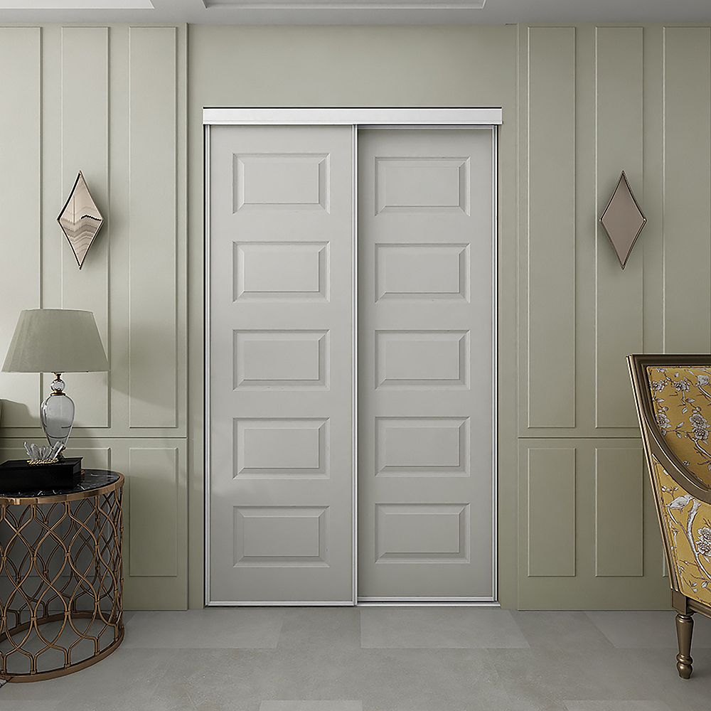 Colonial Elegance Rockport 36 in. x 80.5 Masonite White Embossed