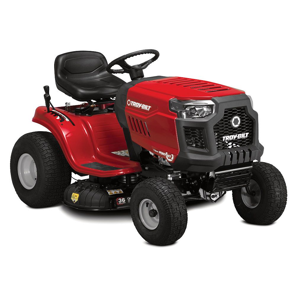 TroyBilt 36inch 382cc Powermore 7 Speed Gas Lawn Tractor with Mow in