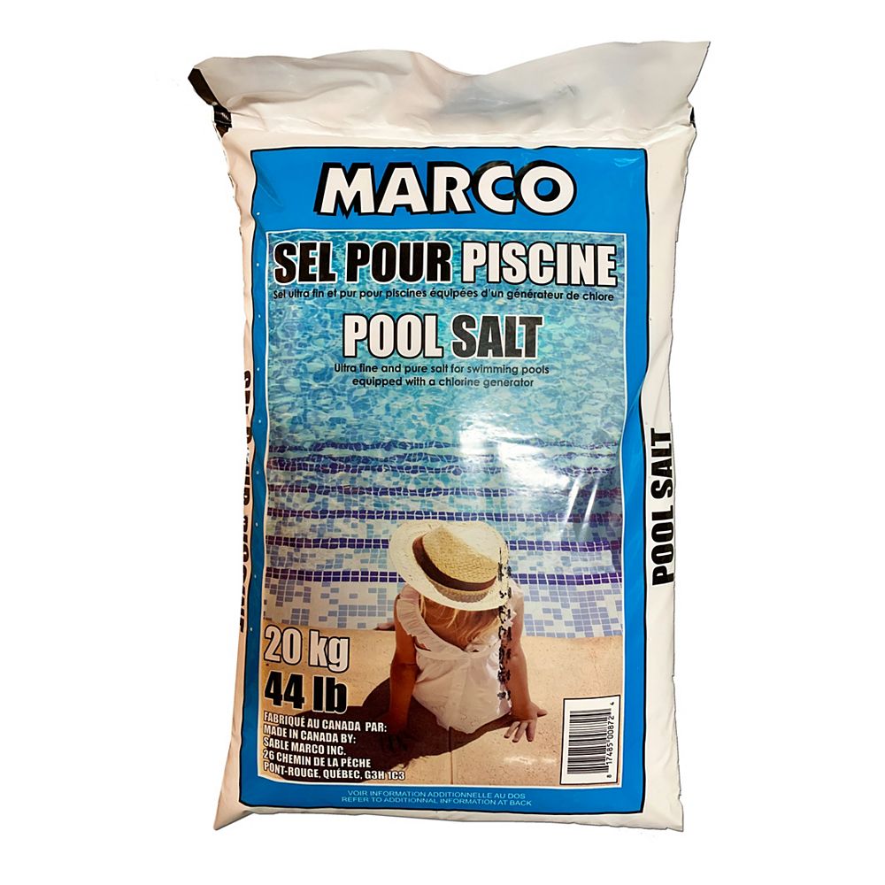 Sable Marco Marco Pool Salt 44lbs 20kg The Home Depot Canada