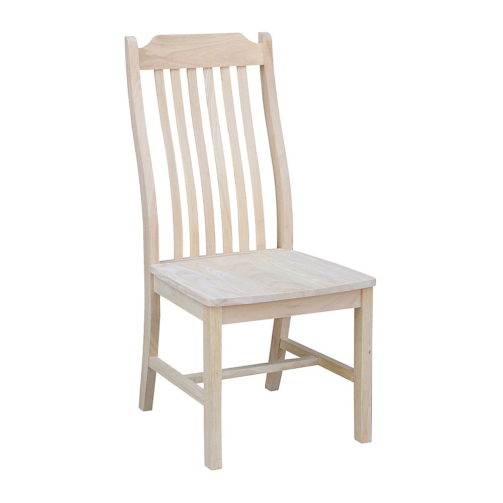 International Concepts Unfinished Wood Steam Bent Mission Dining Chair Set Of 2 The Home Depot Canada International Concepts Unfinished Wood Steam Bent Mission Dining Chair Set Of 2 The Home Depot Canada