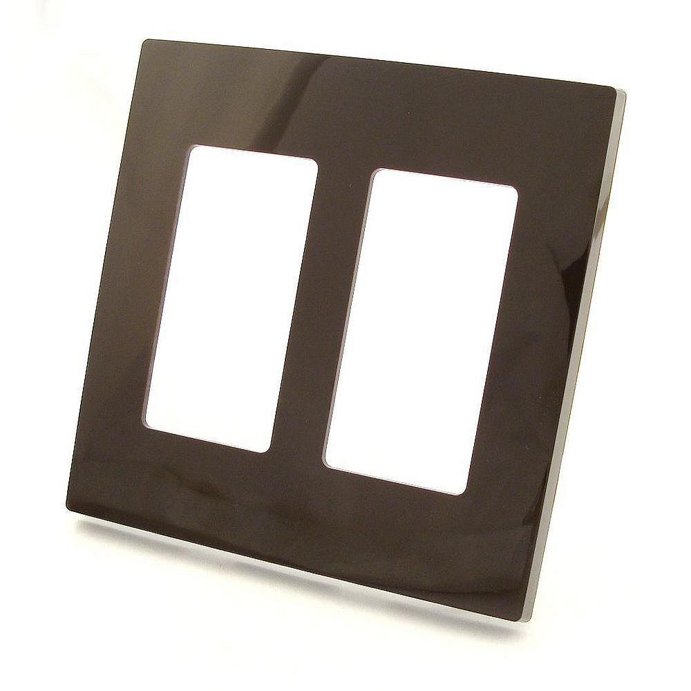 Leviton 2Gang Decora Screwless Wallplate, Brown The Home Depot Canada