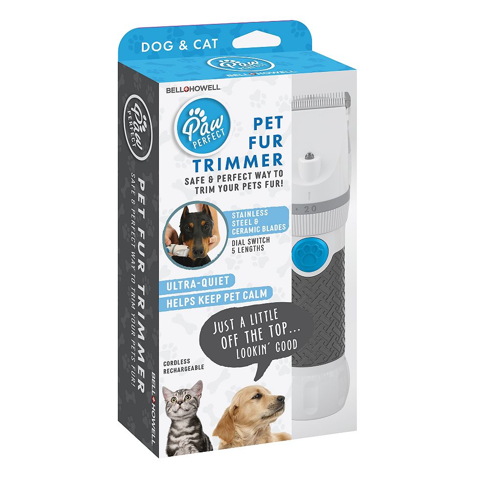 As Seen On Tv Paw Perfect Cordless and Rechargeable Pet Fur Trimmer