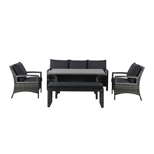 Black Dining Sets Patio The, Patio Plus Outdoor Furniture