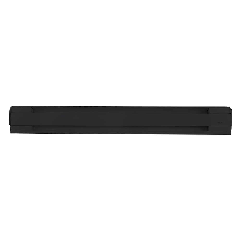 STELPRO Brava 1000W Electric Baseboard in Black | The Home Depot Canada