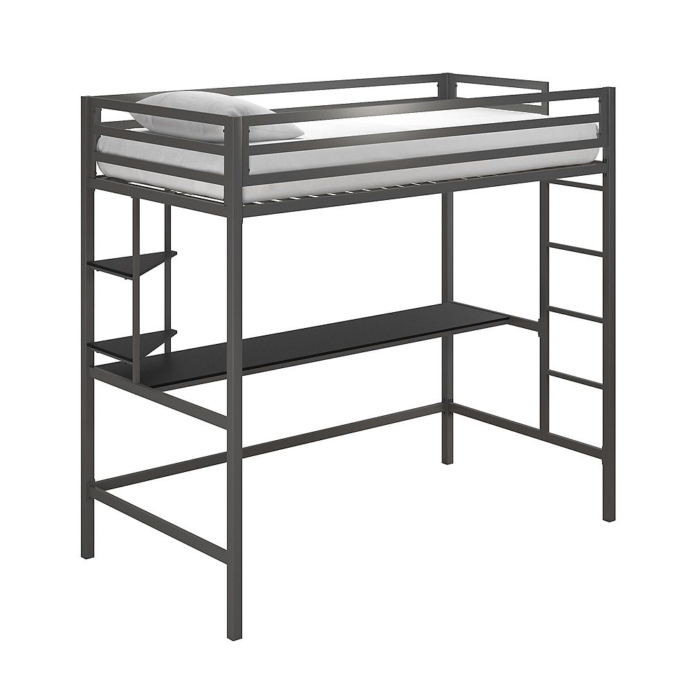 dorel-maxwell-twin-metal-loft-bed-with-desk-2-shelves-in-gray-the