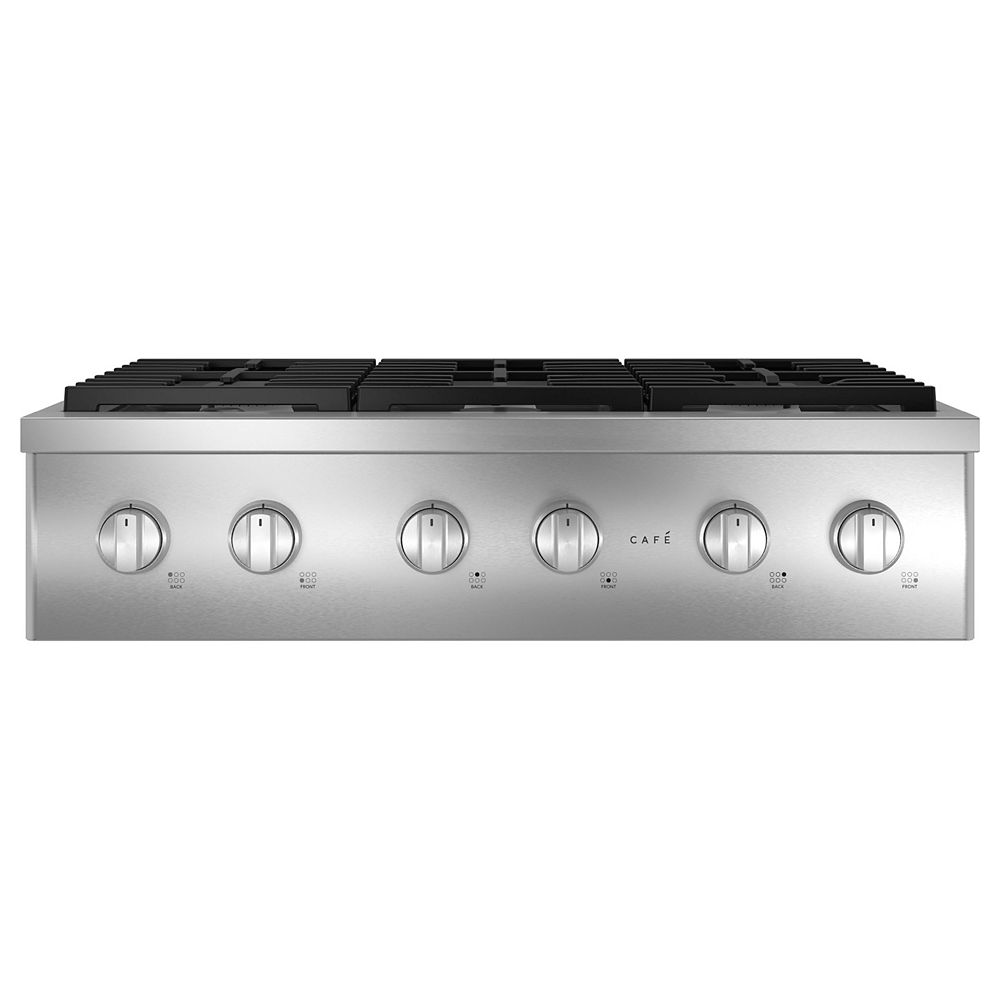 Café 36inch CommercialStyle Gas Rangetop in Stainless Steel The
