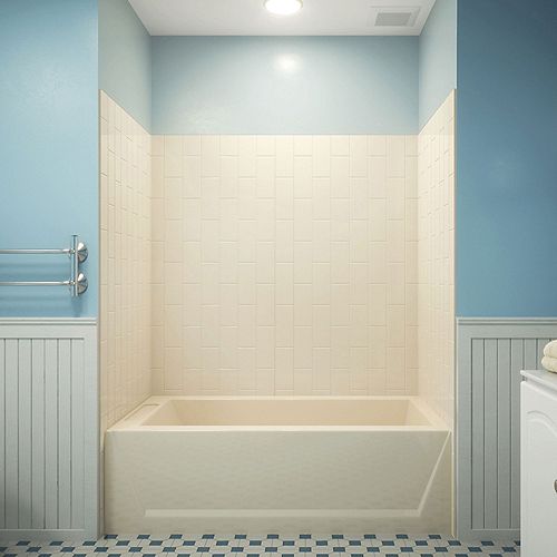 Acrylic Tub Surrounds & Shower Walls | The Home Depot Canada