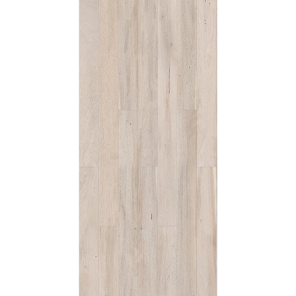 Quickstyle White O Tripoli 9 16 In Thick X 5 1 8 In X 43 In L Engineered Click Hardwoo The Home Depot Canada