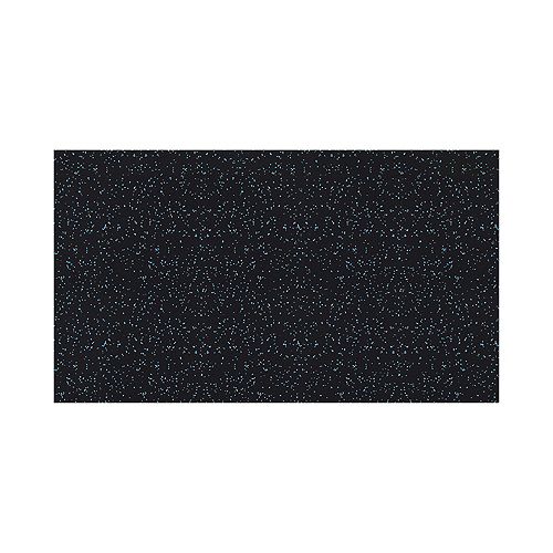 Fit Floor 4 ft. x 6 ft. Rubber Gym Mat Blue (8mm Thickness)