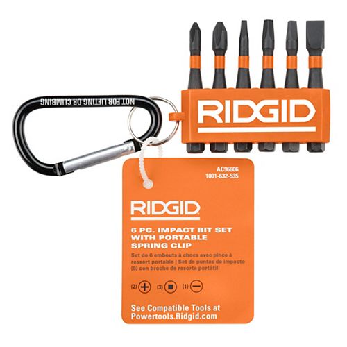 RIDGID Driving Bits Drill Bits & Accessories The Home Depot Canada
