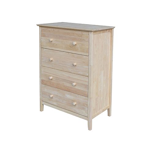 Unfinished Wood Dressers & Chests The Home Depot Canada