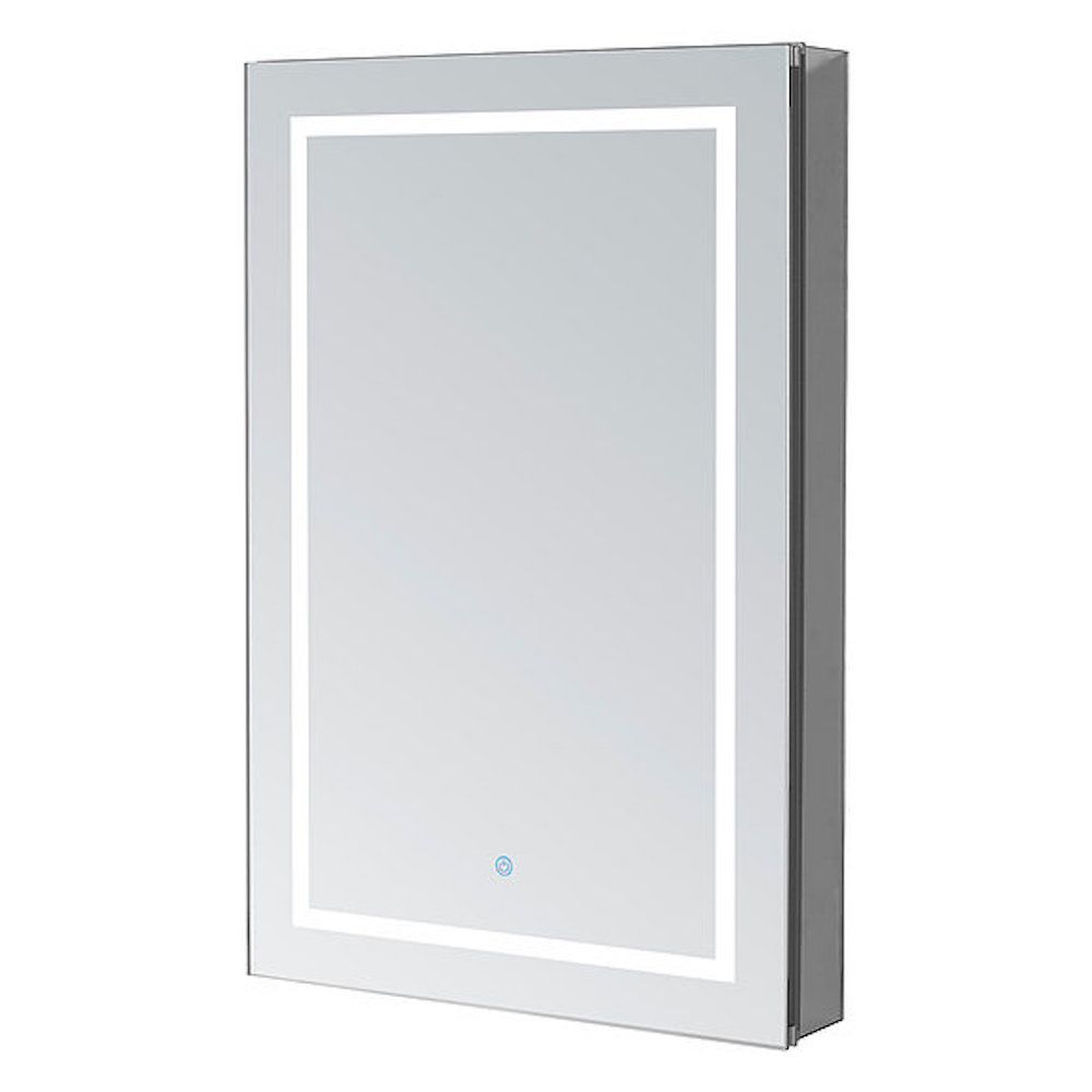 Aquadom Royale BasicV2 24 in. W x 30 in. H Recessed or Surface Mount LED Medicine