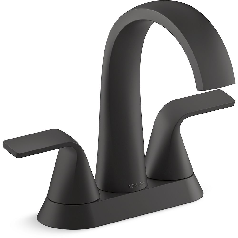 KOHLER Cursiva Centerset bathroom sink faucet The Home Depot Canada