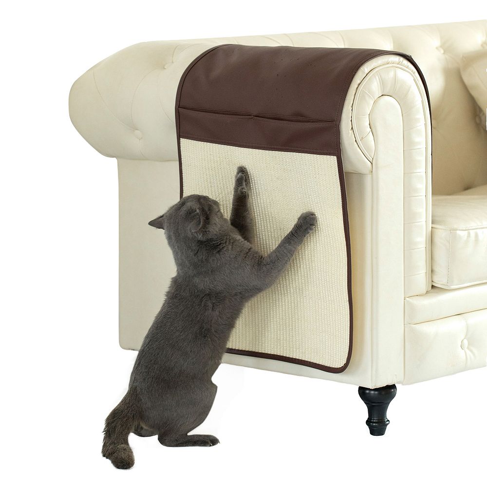 Pawsmark Cat Scratching Sofa Guard Couch Protector Sisal Shield The Home Depot Canada Pawsmark Cat Scratching Sofa Guard, Sofa Pet Protector Canada