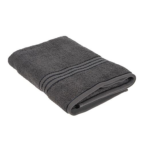 Ellis 27-inch x 50-inch Bath Towel in Charcoal Grey (Set of 2)