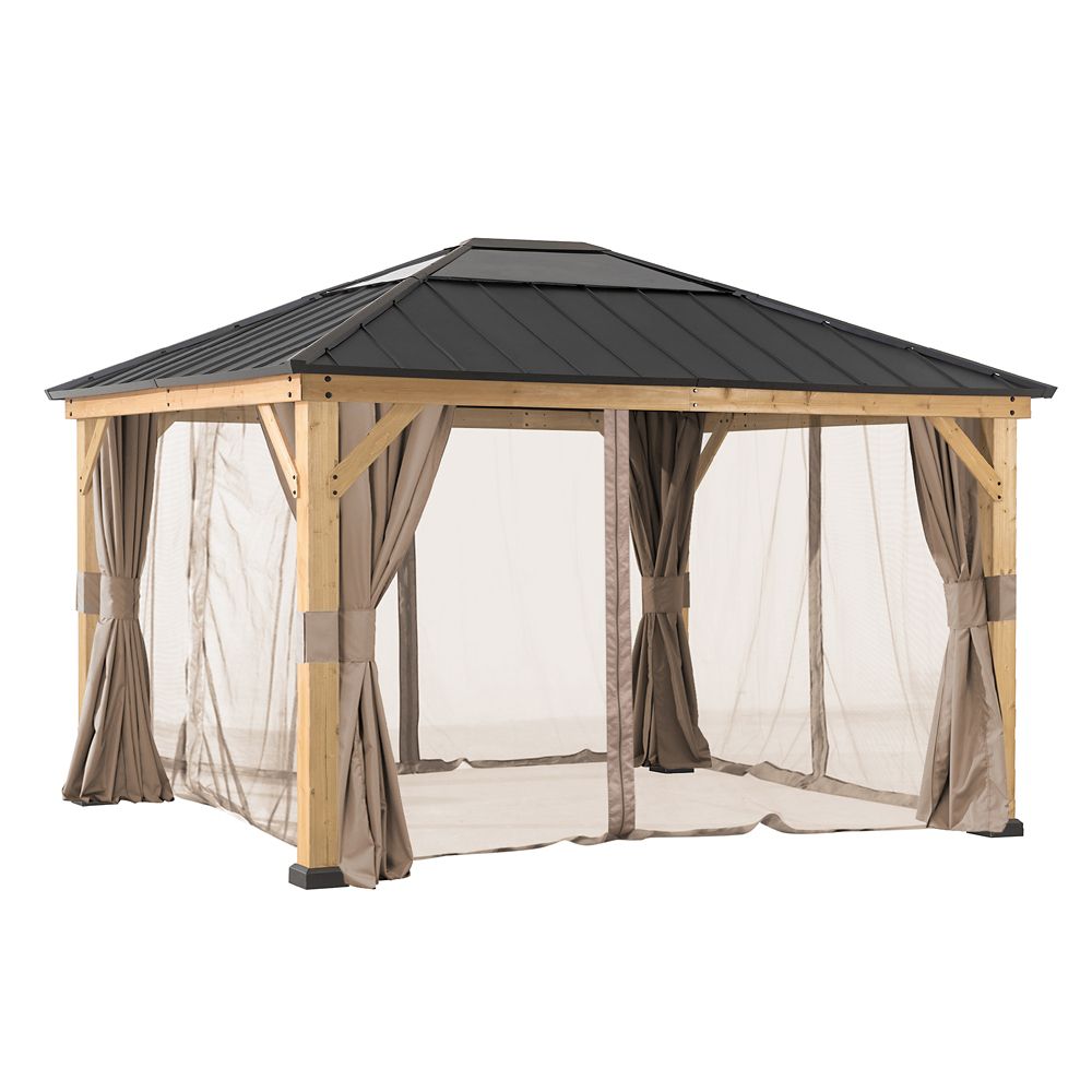 mosquito netting curtains for gazebo