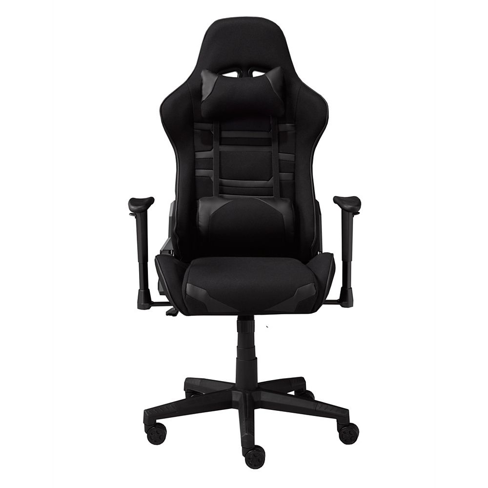 Brassex Inc. Alto Gaming Chair, Black The Home Depot Canada