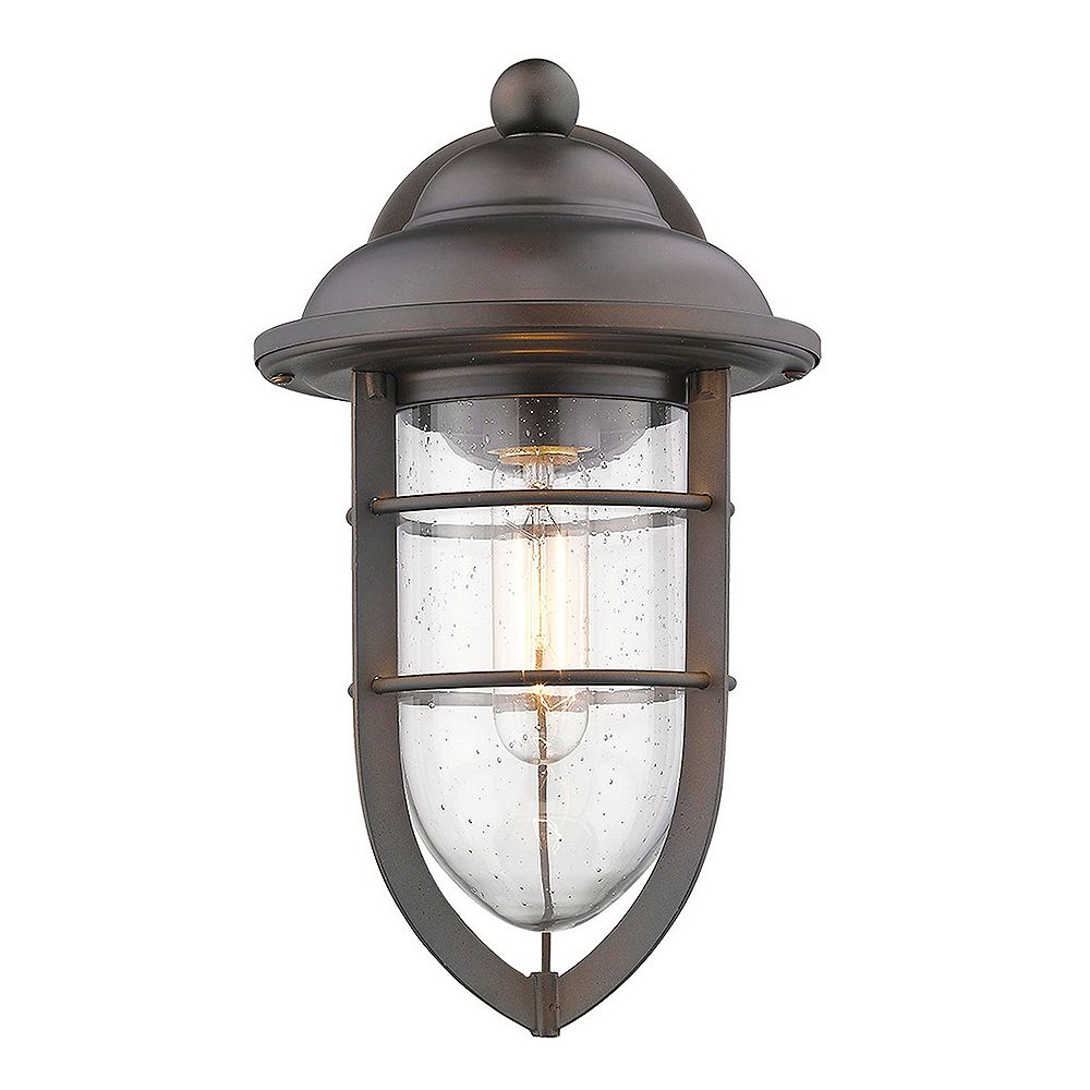 Acclaim Lighting Dylan 100w 1 Light Oil Rubbed Bronze Outdoor Wall Mount The Home Depot Canada