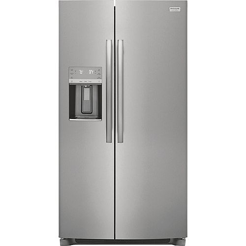 36-inch Wide 25.6 Cu. Ft. Side Refrigerator in Smudge-Proof® Stainless Steel