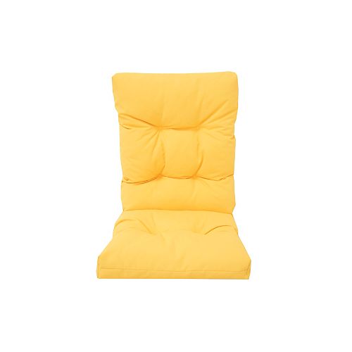 Yellow Outdoor Cushions Patio Chair, High Back Patio Chair Cushions Canada