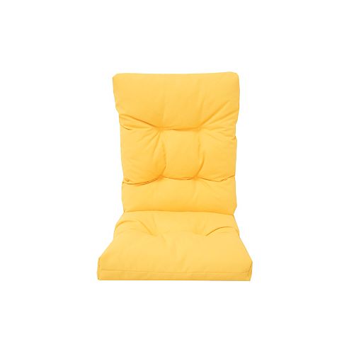 Yellow Outdoor Cushions Patio Chair The Home Depot Canada Yellow Outdoor Cushions Patio Chair, High Back Patio Chair Cushions Canada
