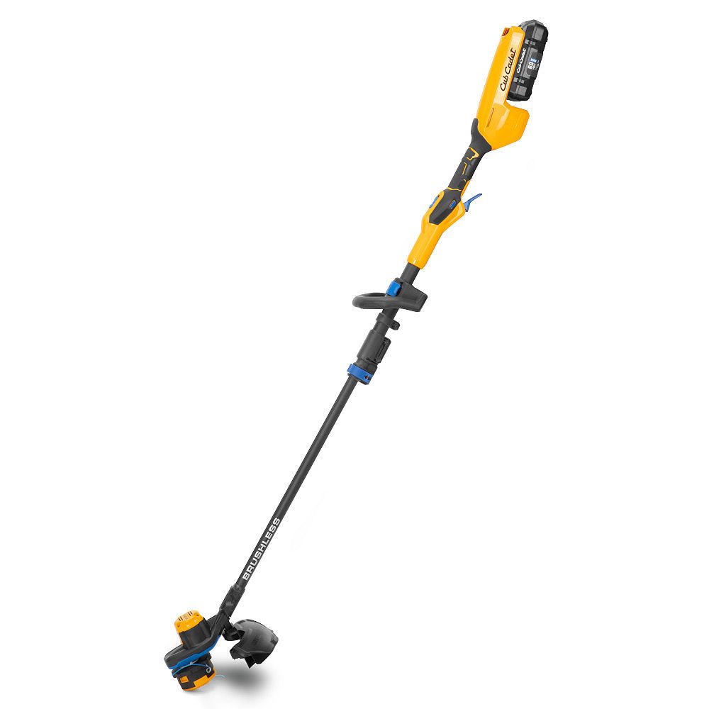 Cub Cadet 60V MAX 15inch Cordless String Trimmer with Battery and