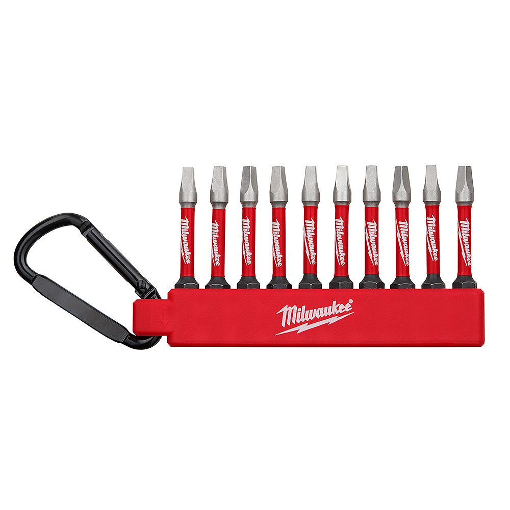 Milwaukee Tool Shockwave Impact Duty Carabiner 2 Inch Square 2 Set