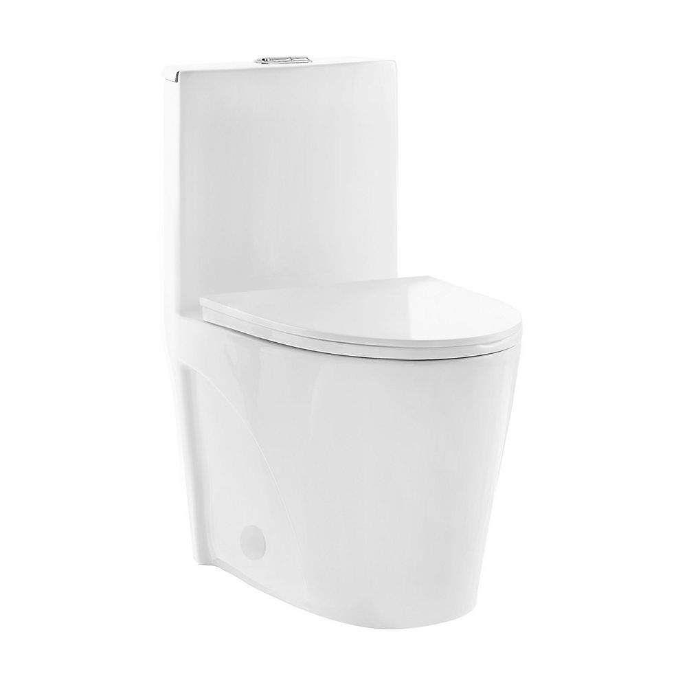 Swiss Madison St. Tropez One Piece Elongated Toilet Dual Flush The