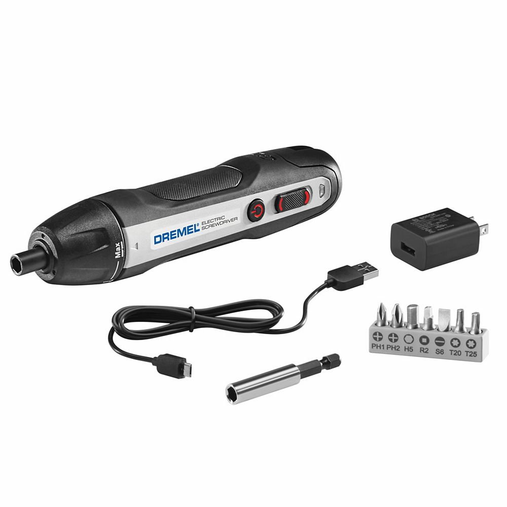 Dremel Home Solutions USB Rechargeable Electric Screwdriver The Home