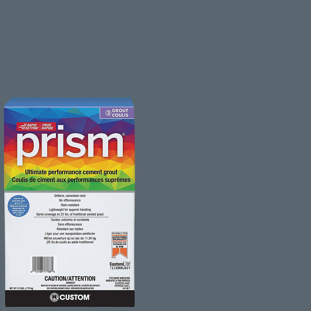 Custom Building Products Prism 645 Steel Blue 17 lb. Grout The Home