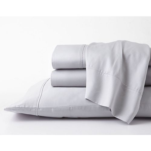 GhostBed GhostBed Twin Premium Supima Cotton and Tencel Luxury Soft Sheet Set- Grey