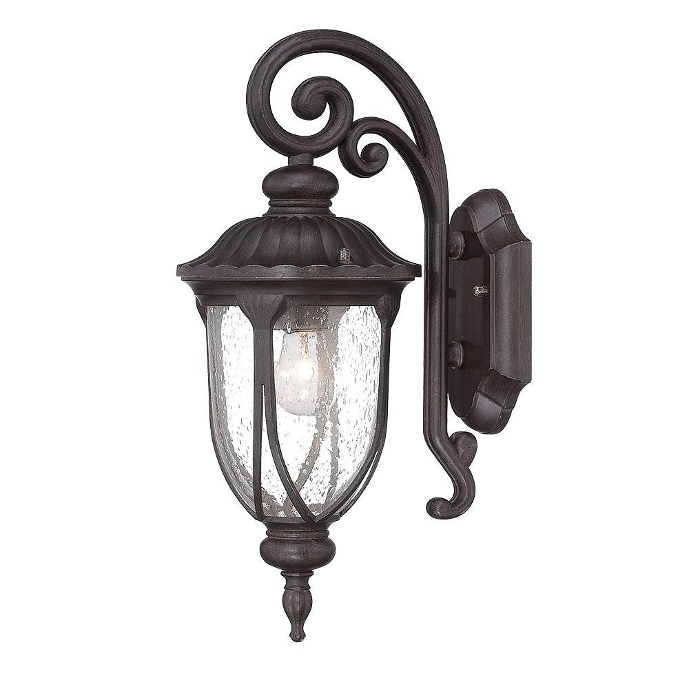 Acclaim Lighting Laurens 100W 1-Light Black outdoor Wall Lantern | The ...