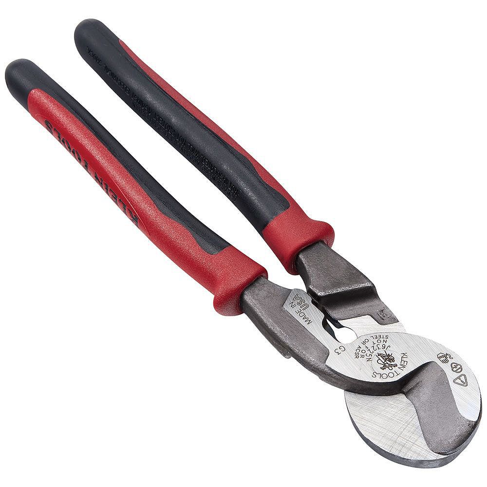 Klein Tools Journeyman High Leverage Cable Cutter With Stripping The Home Depot Canada