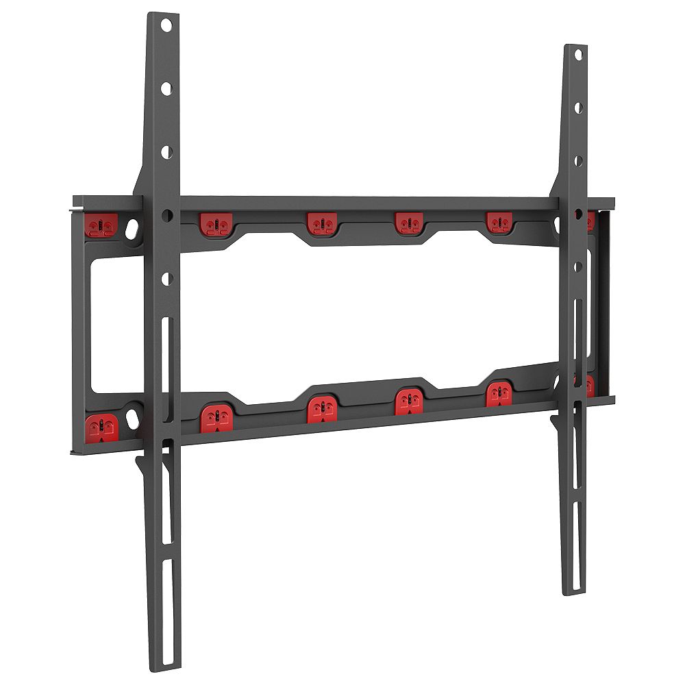 Barkan 19 65 inch Fixed No Stud Flat / Curved TV Wall Mount for