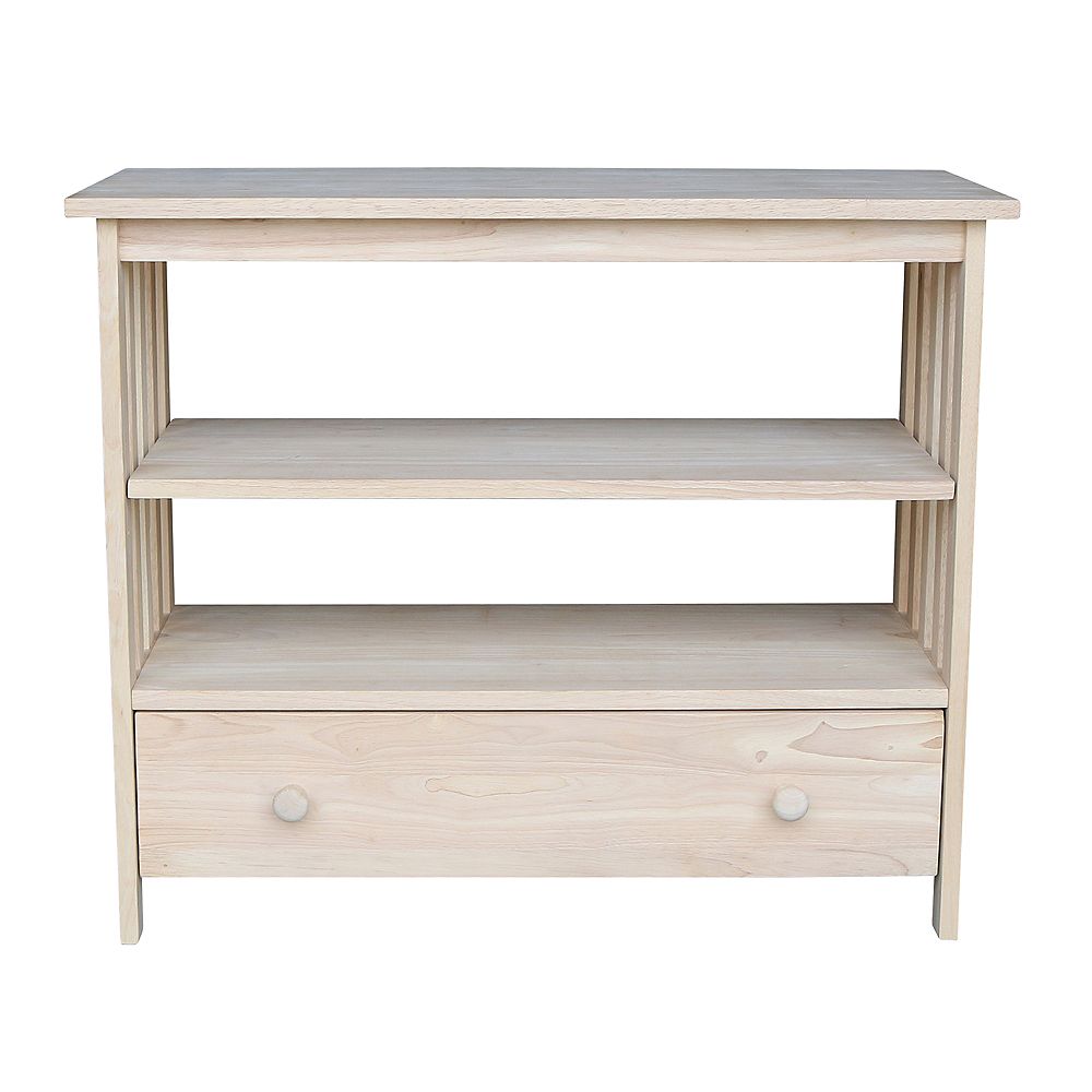 International Concepts Unfinished 36 in. Mission TV Stand The Home