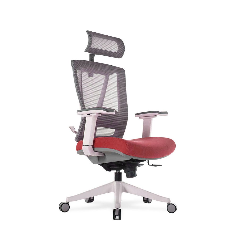 Autonomous Premium Ergonomic Office Chair Red The Home Depot Canada