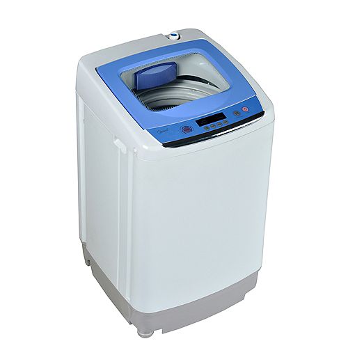 Compact 0.9 CU FT Portable Load Washer - Grey